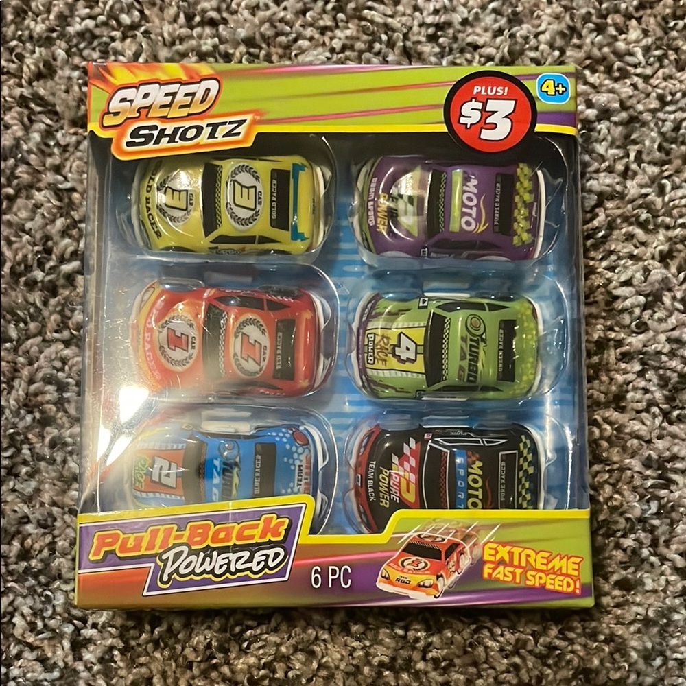 Pull-Back Racing Cars Set